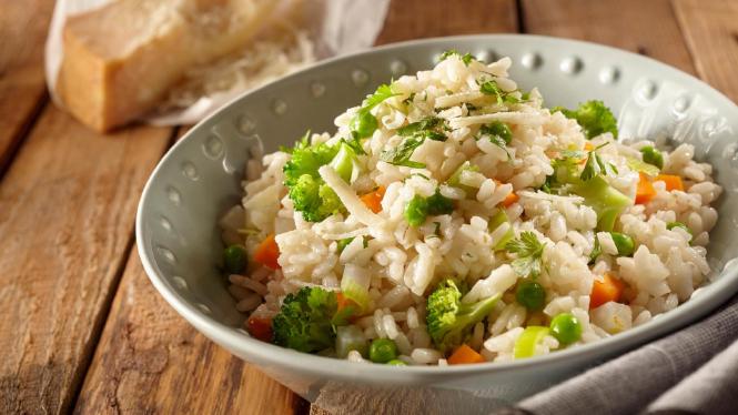 Se tem arroz, legumes e feijão, tá ótimo!