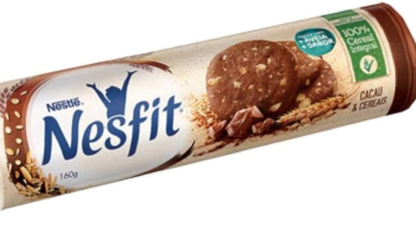 Biscoito Nesfit Cereais e Cacau 160g | Nestlé