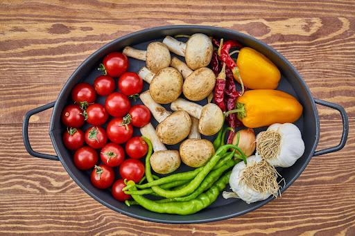 Comer saudável: panela com legumes