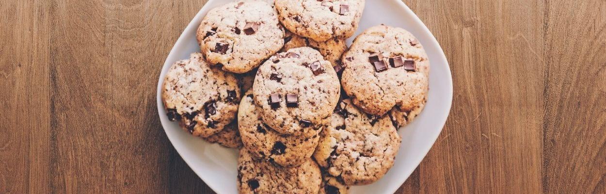 Doces fit: cookie